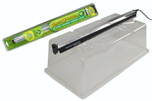 Super Sprouter T5 HO 18 in Grow Light Blister Pack (6/Cs)