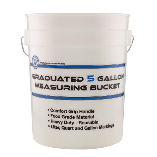 Measure Master Graduated Measuring Bucket 5 Gallon