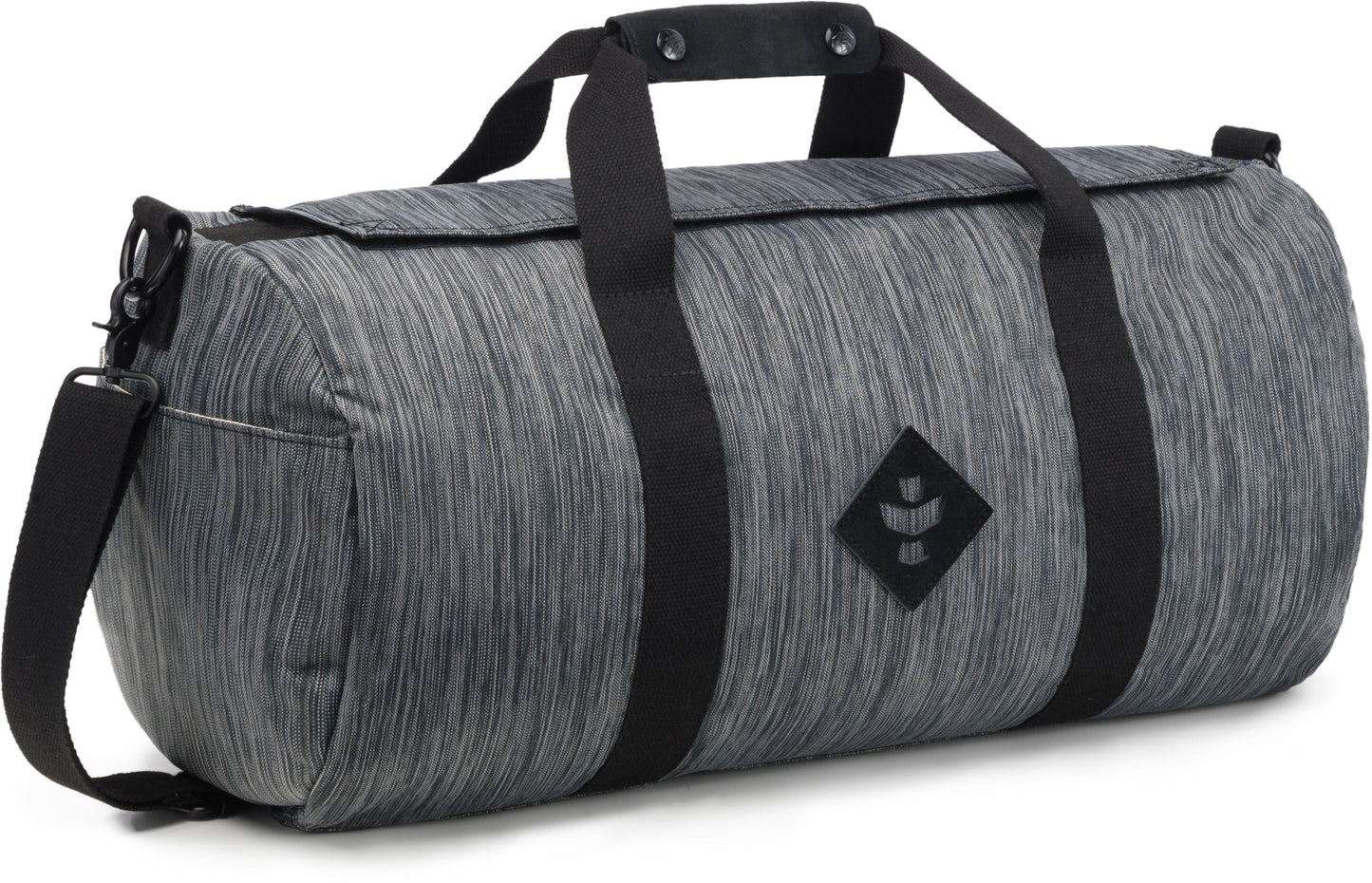 The Overnighter Small Duffle, Striped Black