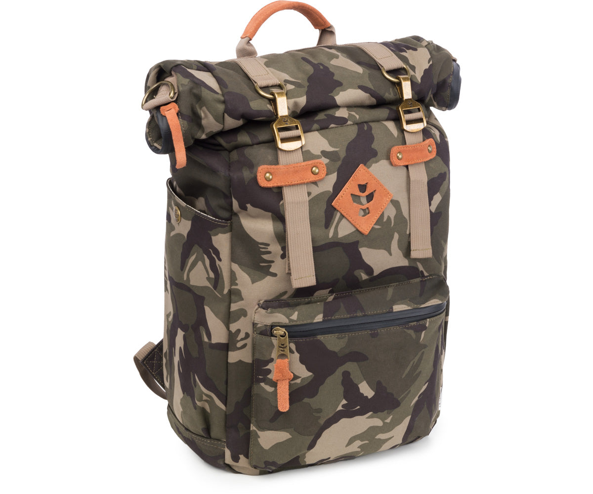 Drifter, Camo Brown, Rolltop Backpack