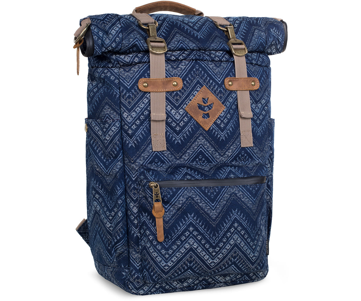 Drifter - Indigo, Rolltop Backpack