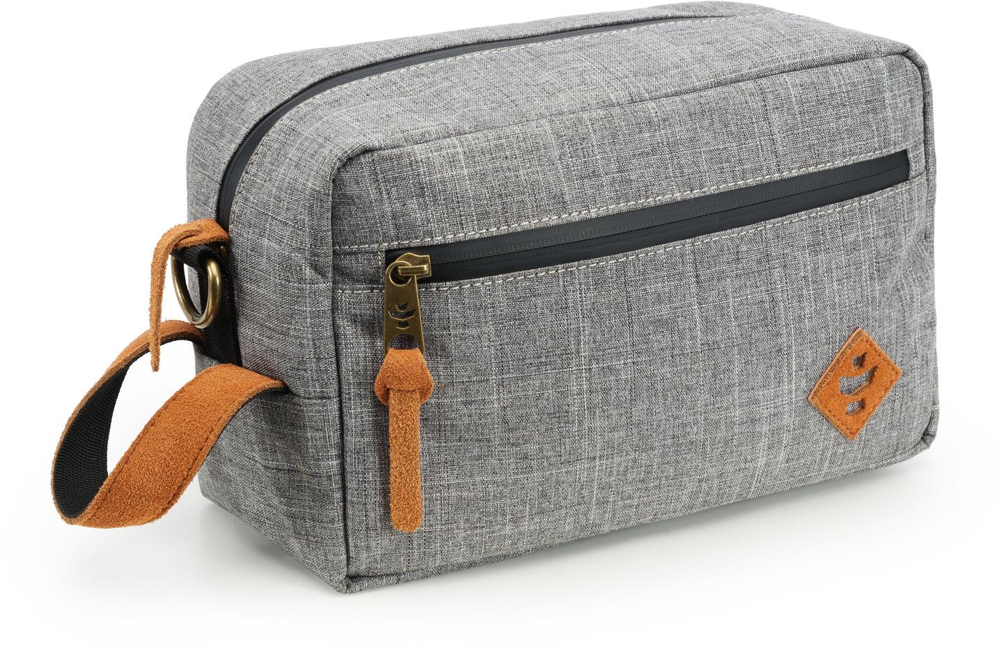 The Stowaway Toiletry Kit, Crosshatch Grey