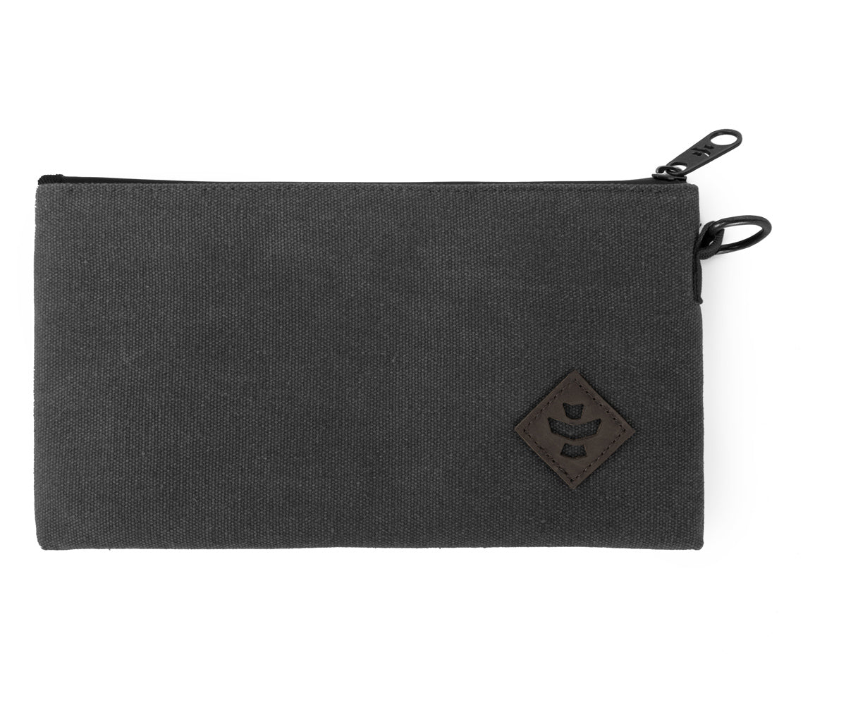 Broker - Smoke, Zippered Money Bag