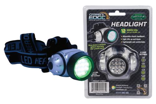 Grower's Edge Green Eye LED Headlight (100/Cs)