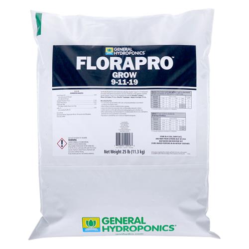 GH FloraPro Grow Soluble 25 lb bag (80/Plt)