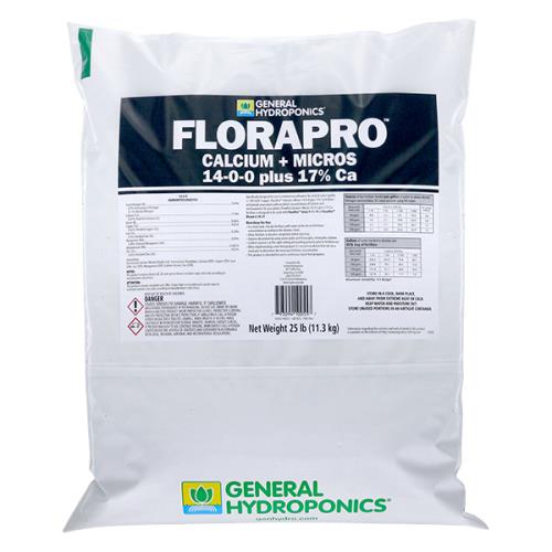 GH FloraPro Calcium + Micros Soluble 25 lb bag (80/Plt)