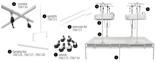 Fast Fit Caster Wheels - 6 pc