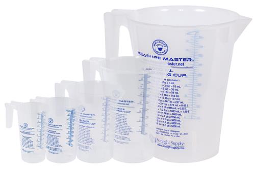 Measure Master Graduated Round Container 8 oz / 250 ml (40/Cs)